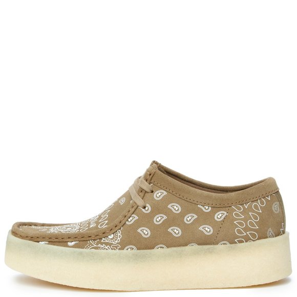 clarks Wallabee Cup Dark Olive print main image 6